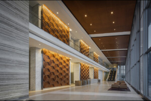 499 Sheridan interior lobby