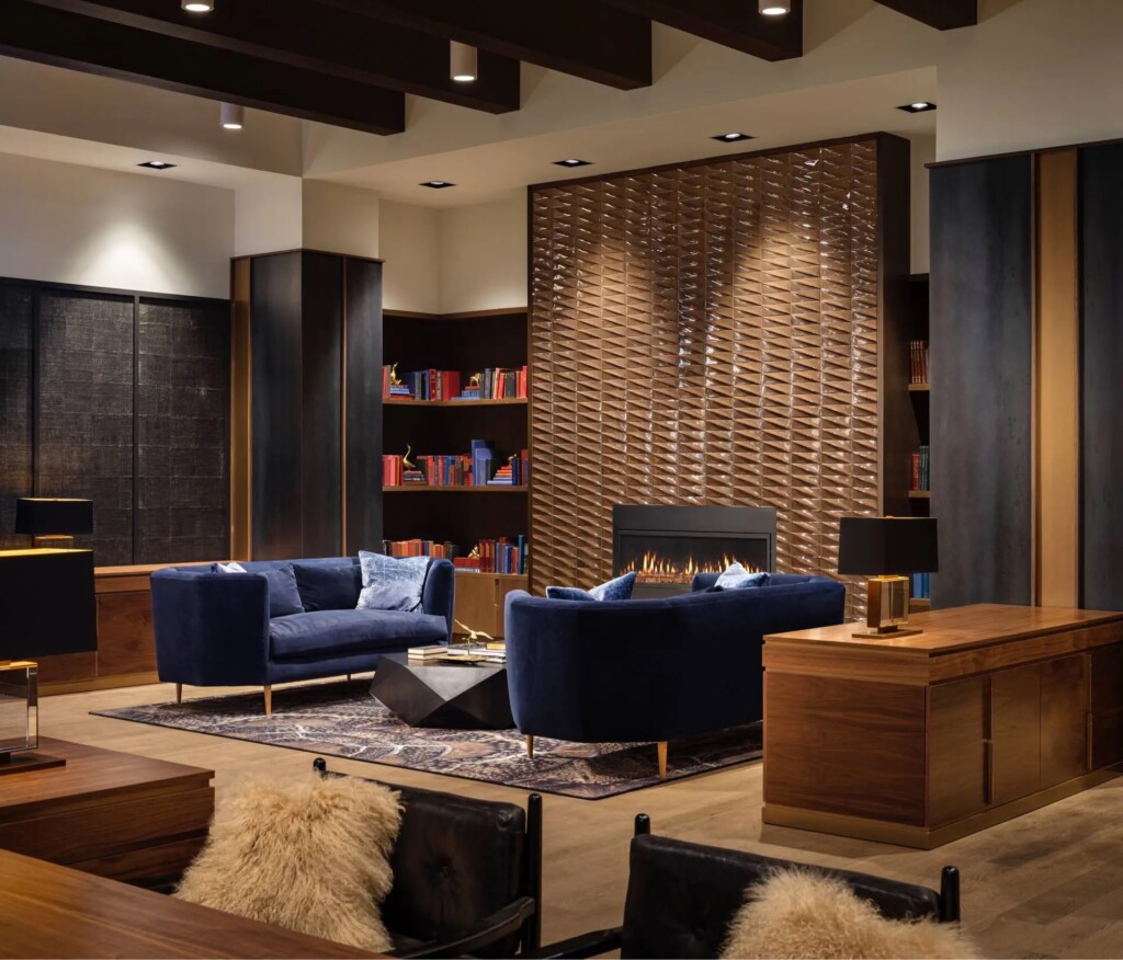 The Place interior lobby