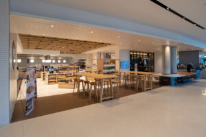American Airlines kitchen area