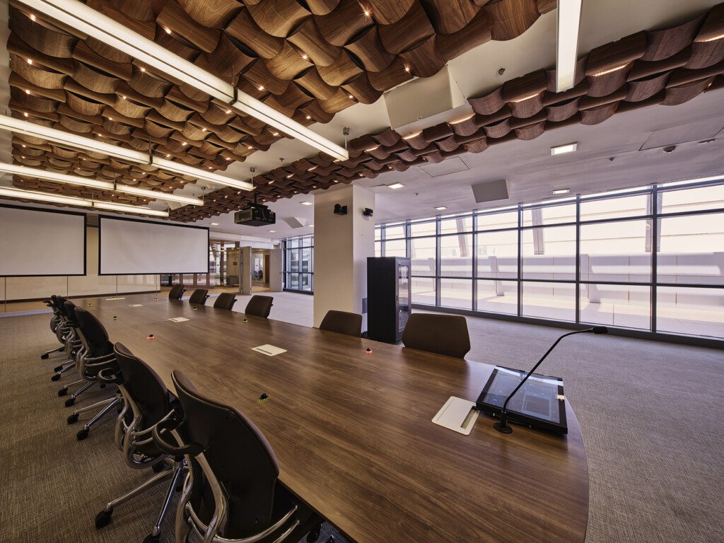 Kuwait College of Life Sciences meeting room