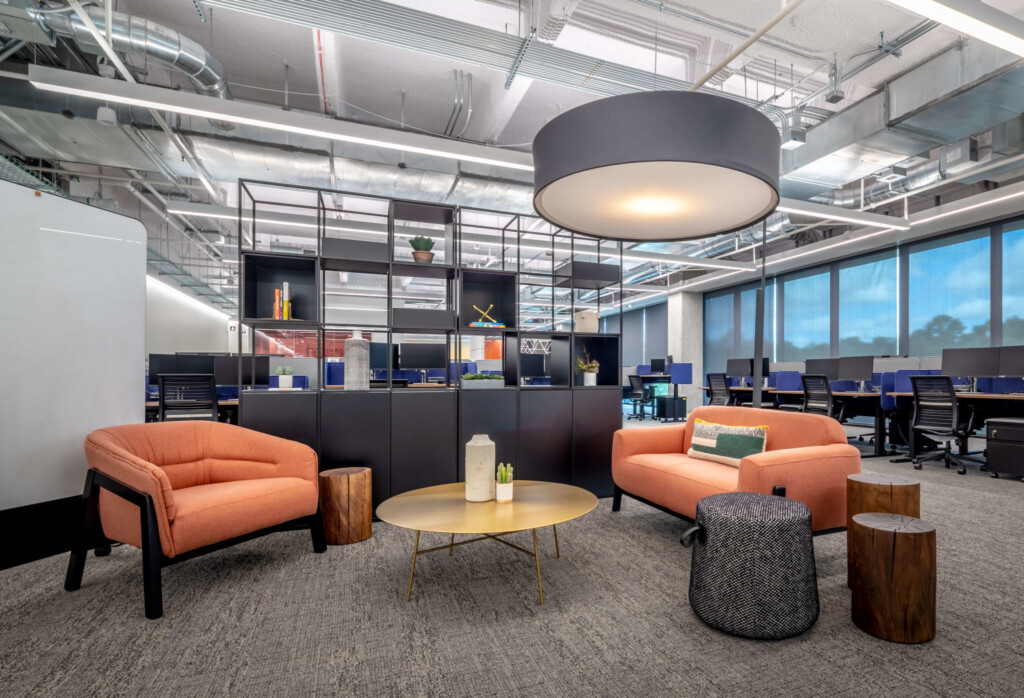 HPE interior seating area