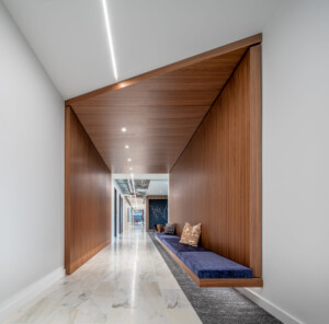 HPE interior hallway