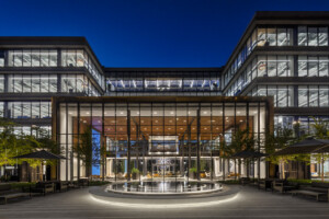 HPE interior courtyard