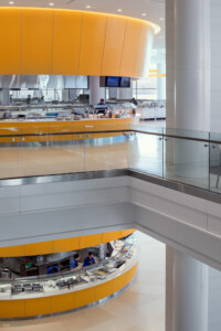 Northwestern Mutual dining area detail